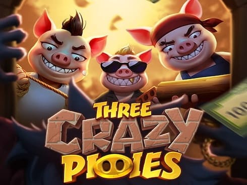 Three Crazy Piggies game screenshot